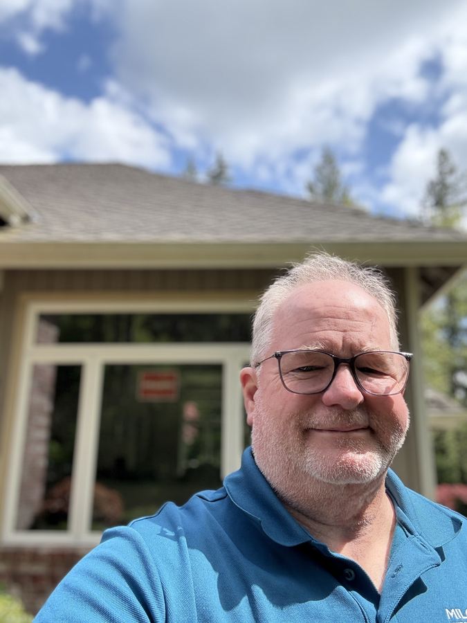 Steve White of Mach 4 Homes Remodels on a job site